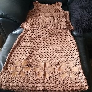 Vtg Stunning Skirt Set